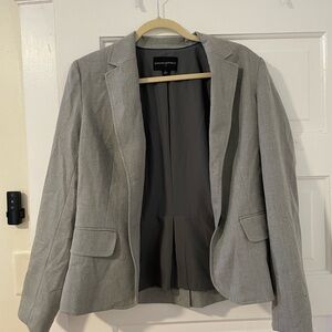 Banana Republic Light Gray Blazer